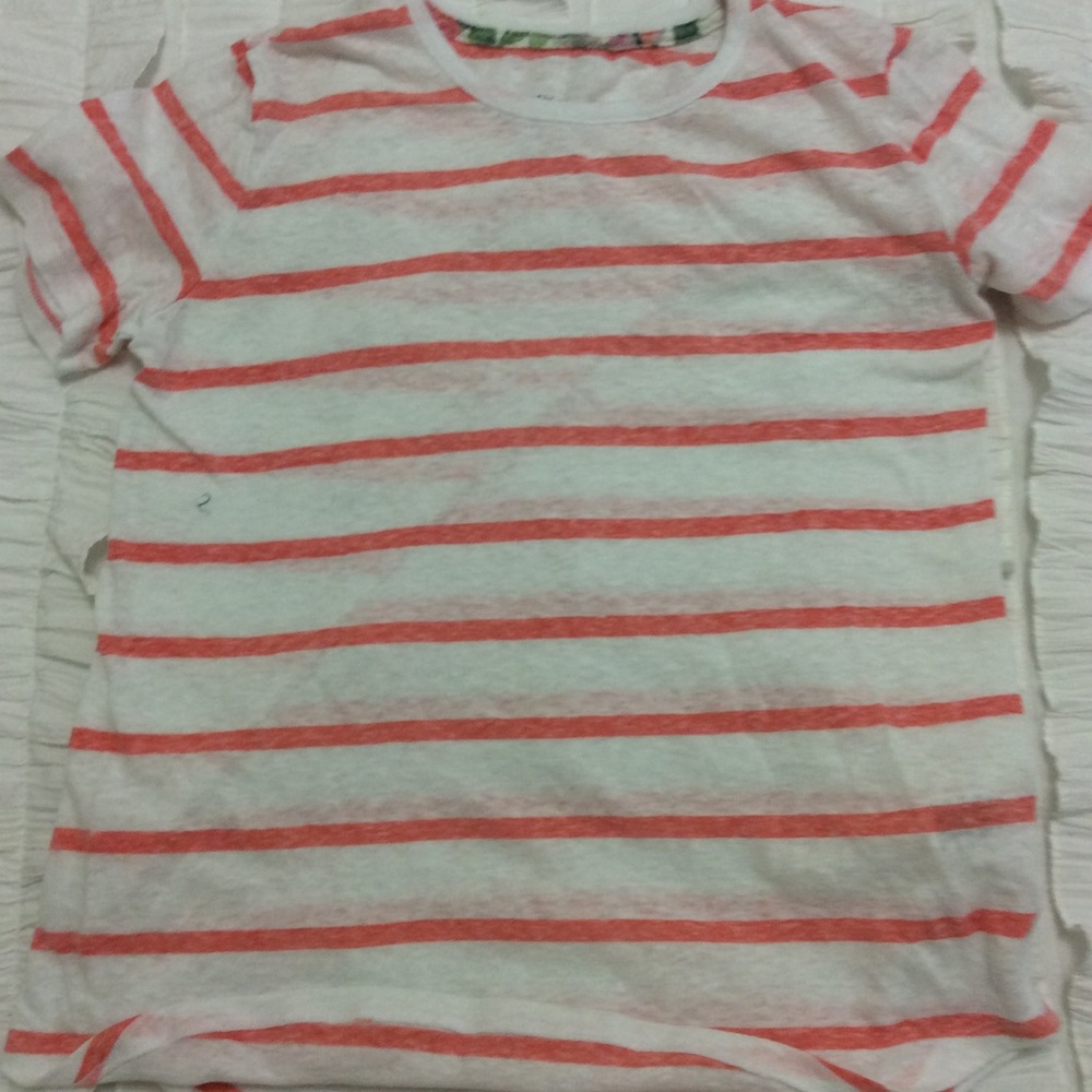 striped hollister tee